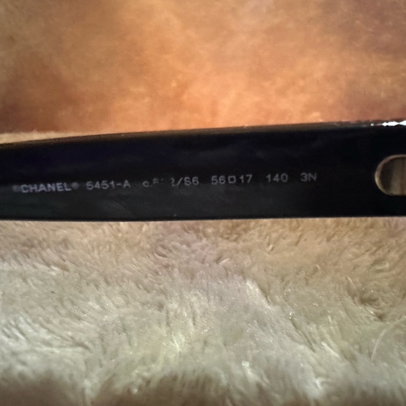 Chanel 2022 ROUND SEQUINED GLASSES Black - Picture 9 of 9